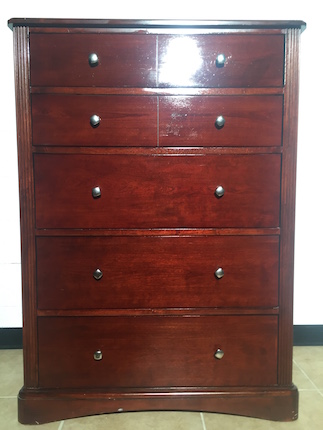 Red Mahogany Chest